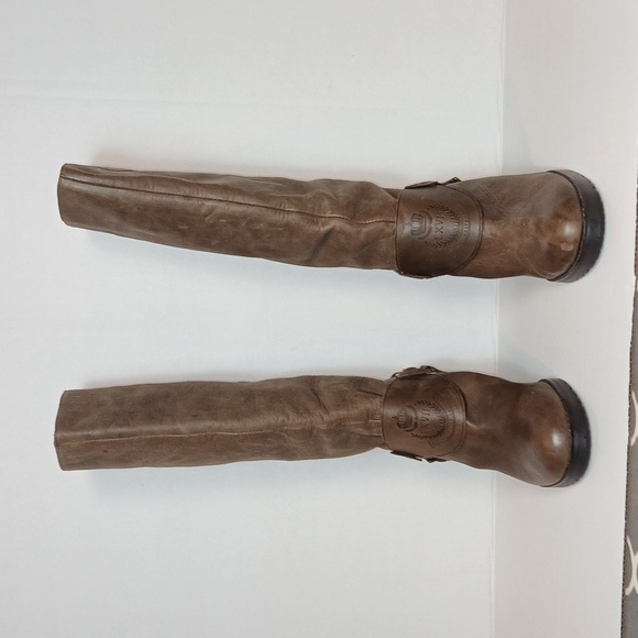 Lauren  RALPH LAUREN Delsa Tall Knee High Equestrian Riding Boots size 7.5 - Picture 2 of 16